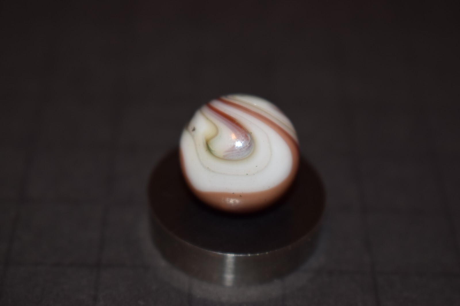 Choice Pick Sammy’s Mountain Multi-Color Swirl Marble Size .656 = 21/32″ MINT