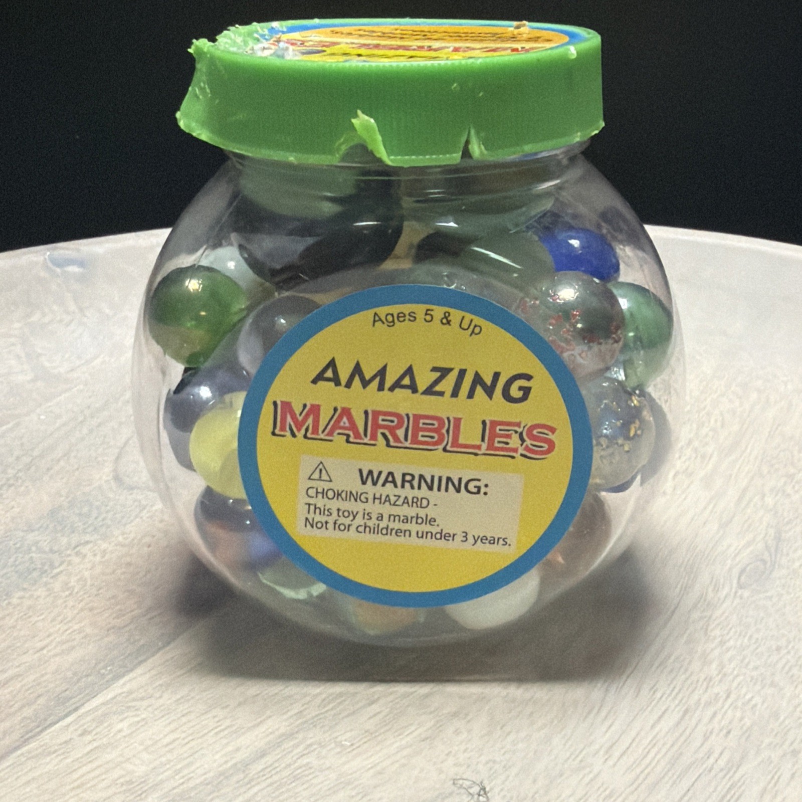 Toyi Amazing Marbles 48 Marbles & 2 Shooters Original Container 2006