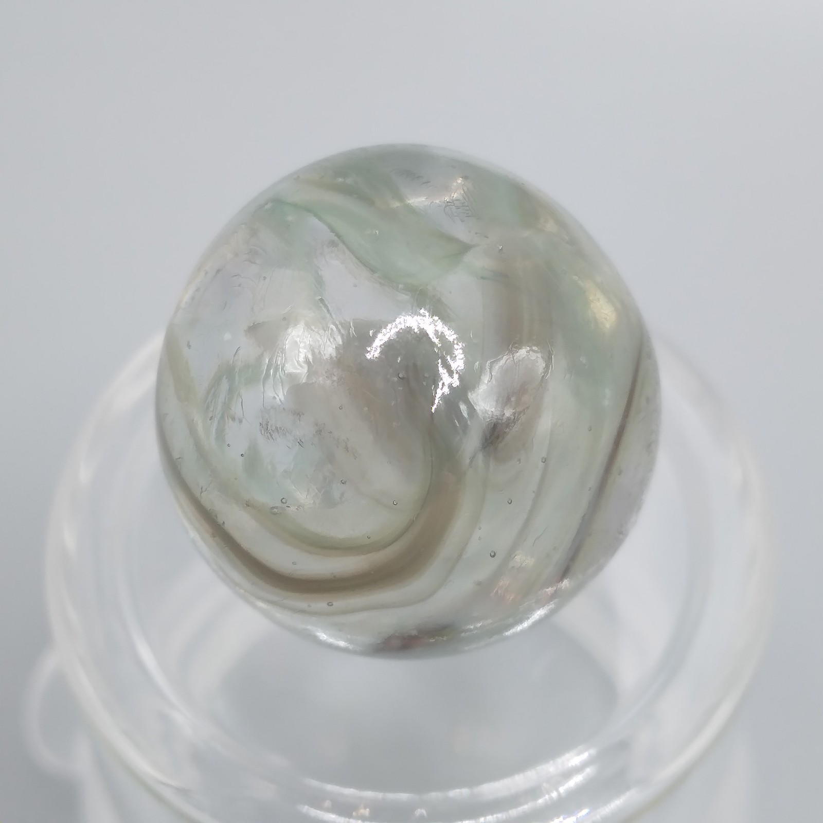0.65″ Vintage Marble- Vitro Akro Alley Ravenswood Cat Eye Swirl- Quick List #Q30