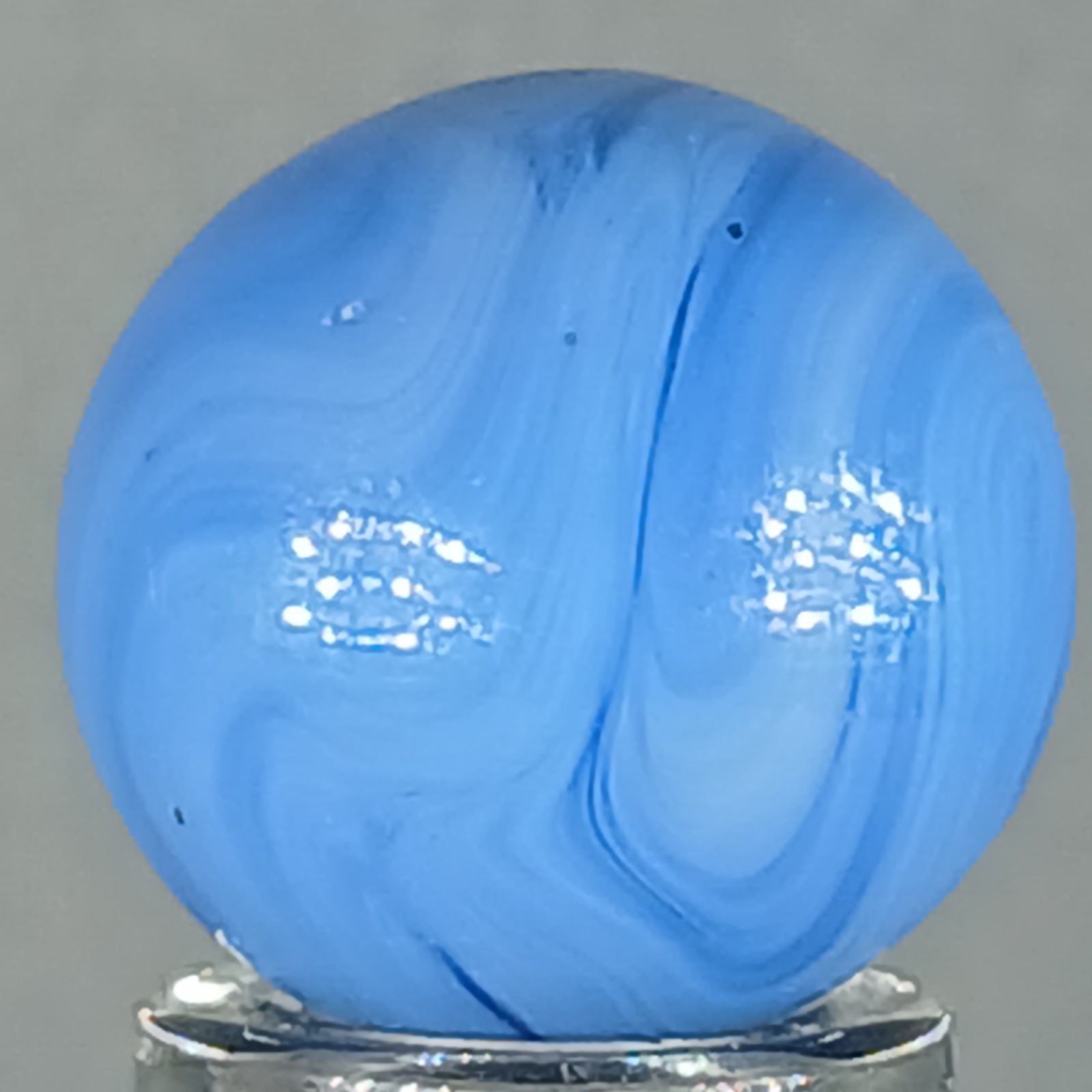 Vintage Champion Swirl Marble .59 Inches Near-Mint Condition Combined Shipping