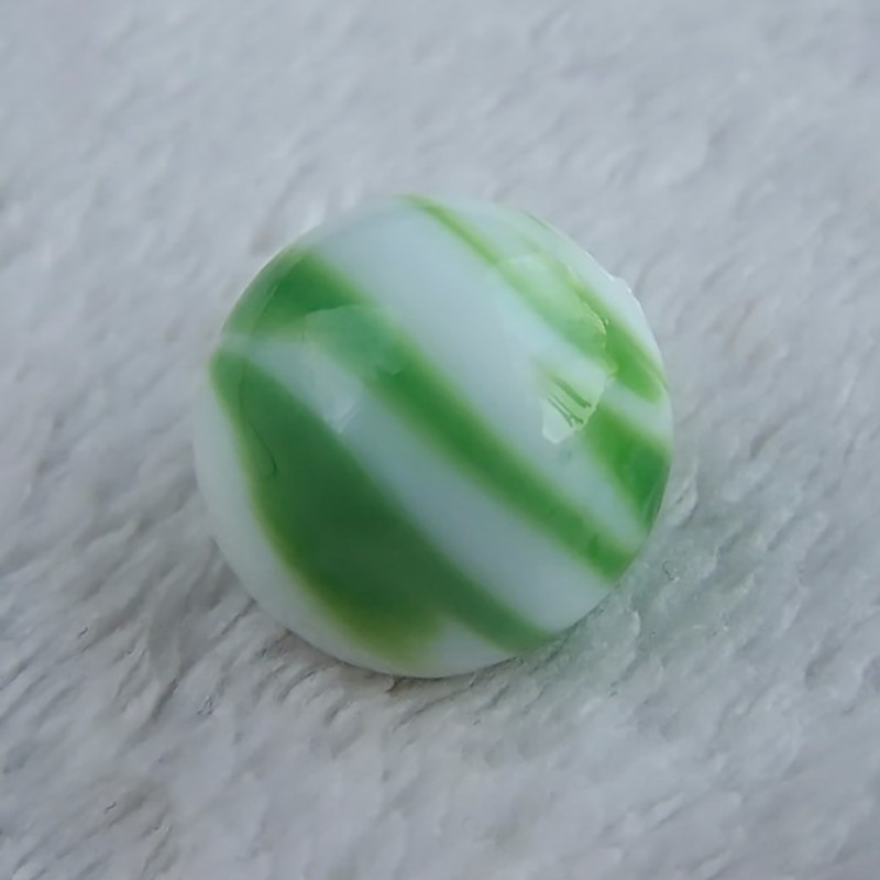 18mm Glass Marbles Green Glass Ball Beads Vase Fish Tank Decor Kids Toy Game