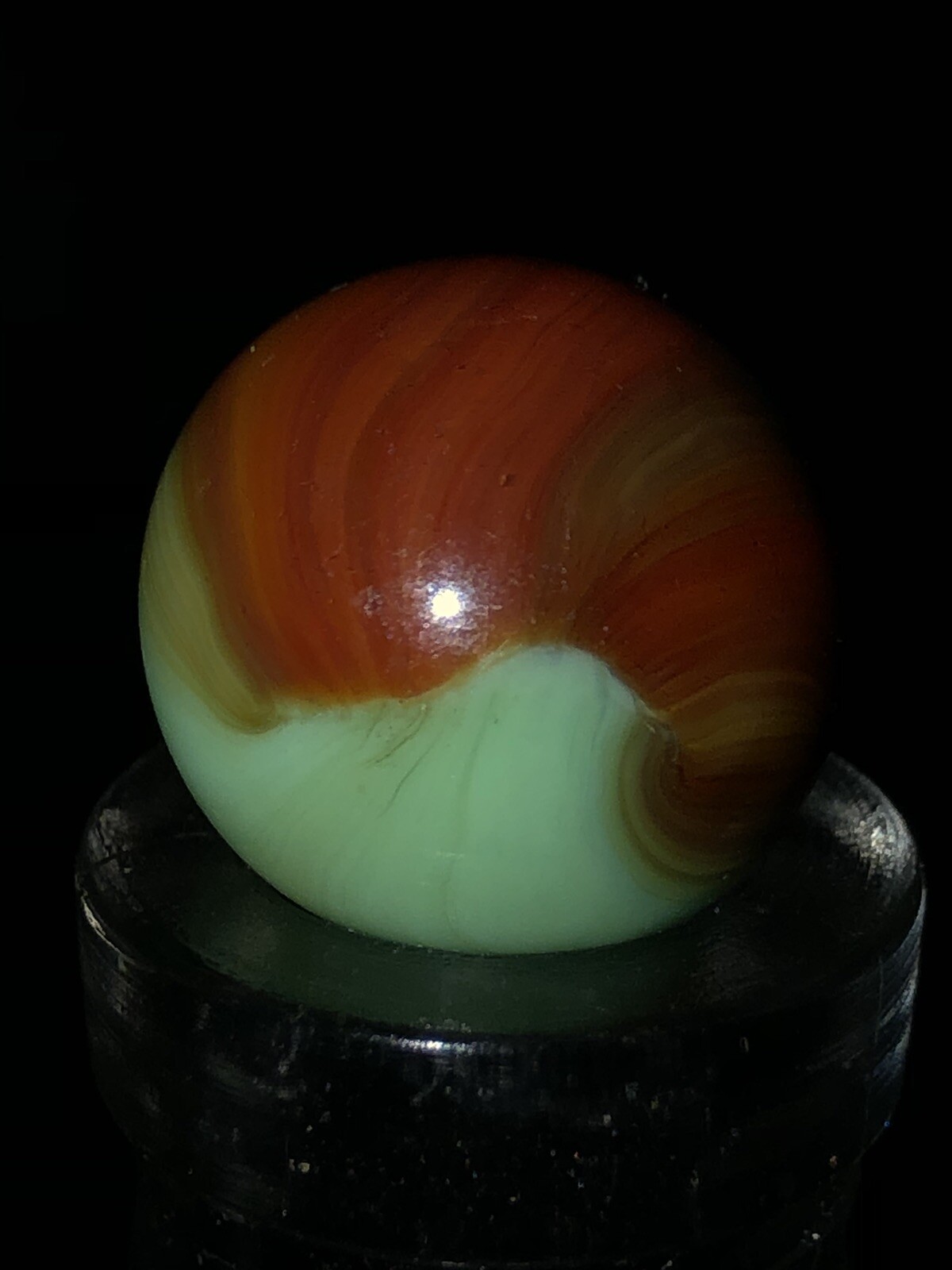 Akro agate marble robin egg vhtf 4 color mix “2 FREE old marbles included”