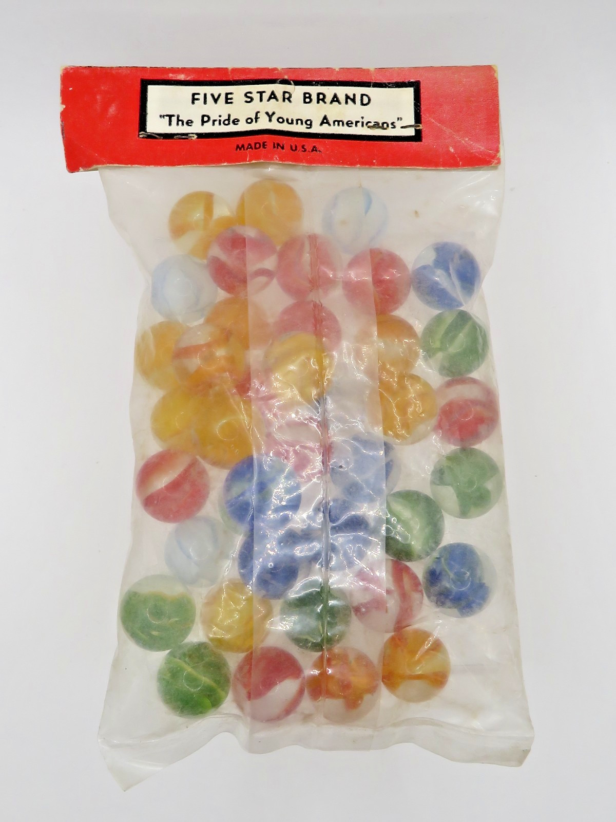 2 BAGS OF VITRO CAT EYES – 40 MARBLES IN EACH BAG – SEALED IN OG PACKAGING**