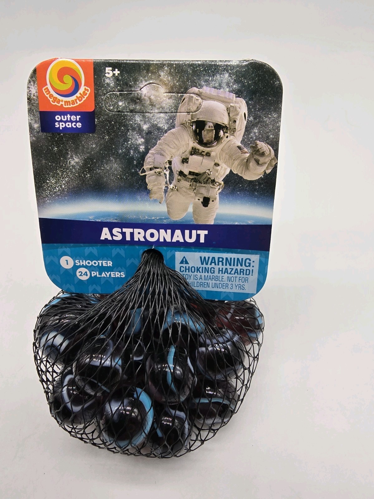 New For 2025! 8 Net Bag Set Unique Marbles Air Bigfoot Axolotl Astronaut Rocket