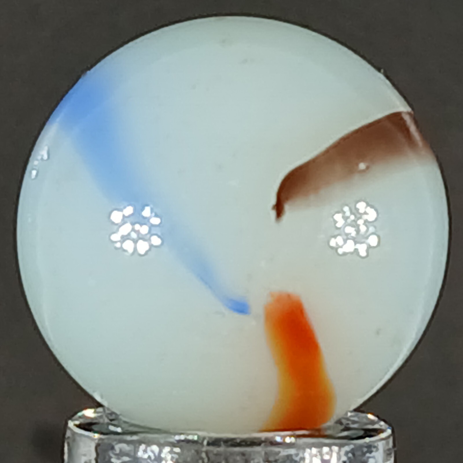 Vintage Imperial Swirl Marble .63 Inches Near-Mint Condition Combined Shipping