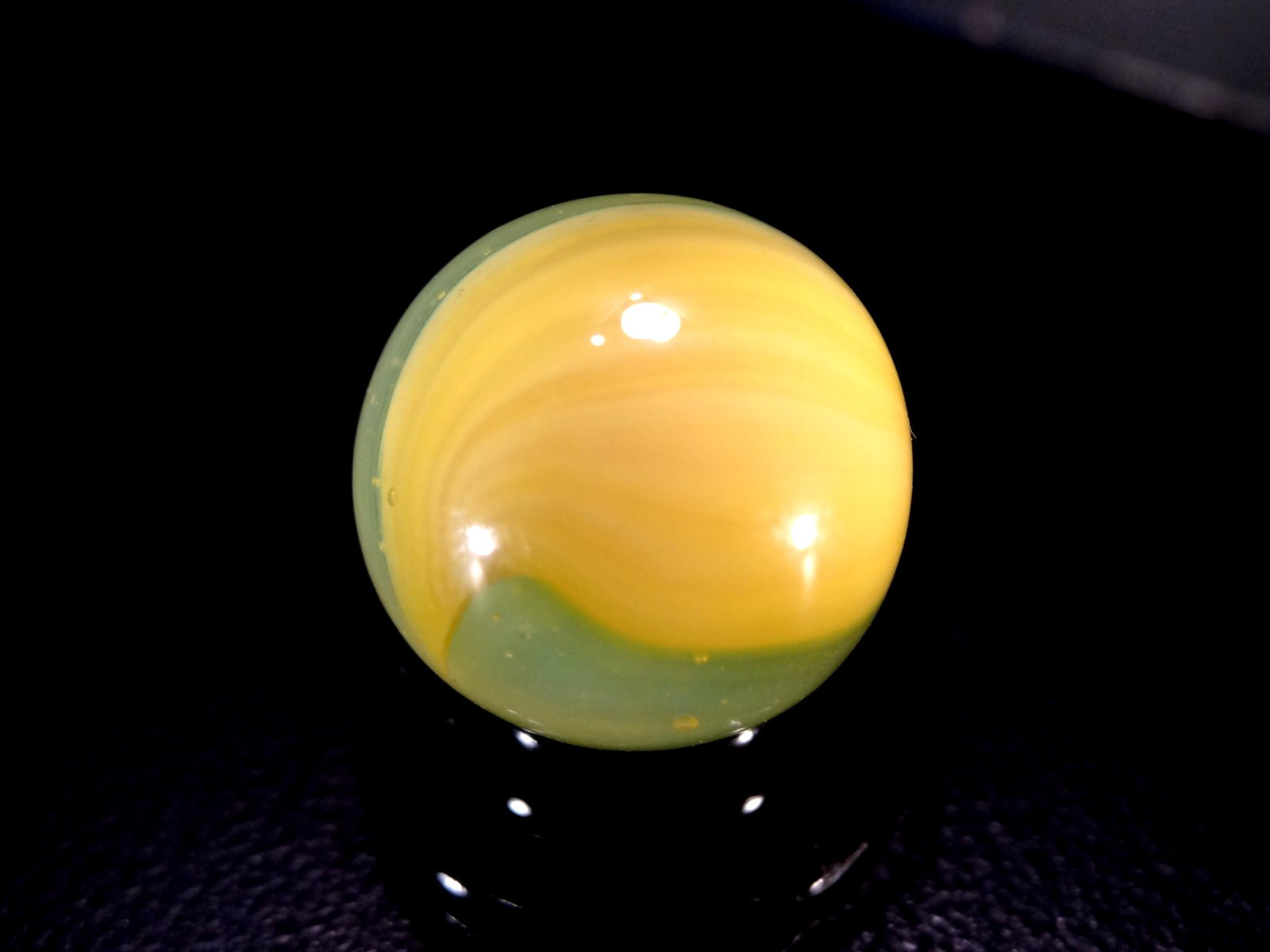 AKRO AGATE LEMONADE PATCH (personal collection) PRISTINE WET MINT (top shelf)