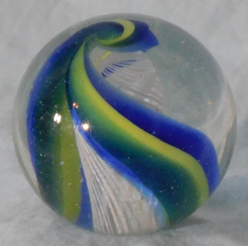 Andy Davis Contemporary Handmade Marble, 1 13/16″ Diameter, #9001B