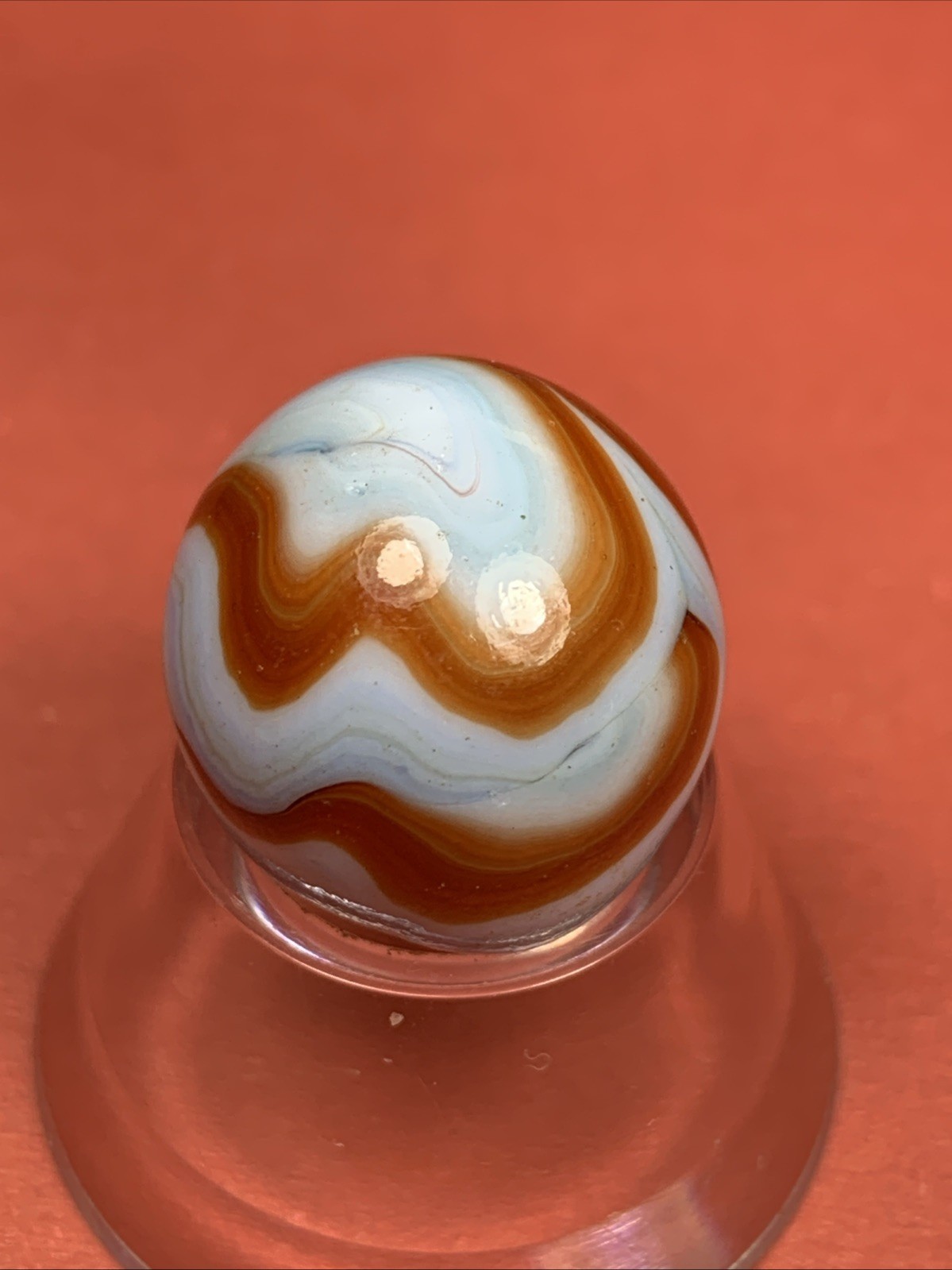 DAS/SAMMY’S/WV/JABO ORANGE TANK WASH SWIRLED SHOOTER .76″ BOX02/109