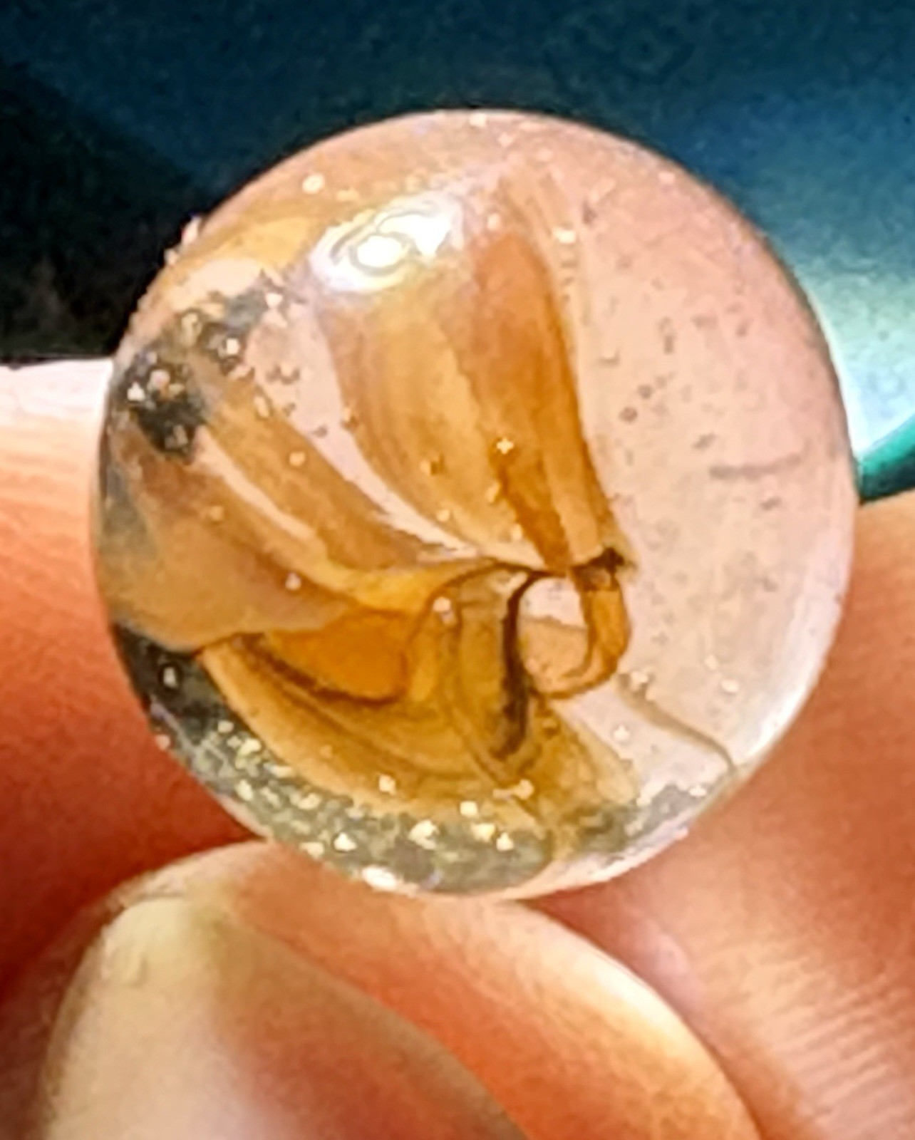VTG Bogard / Heaton Cat’s Eye Marble .59”
