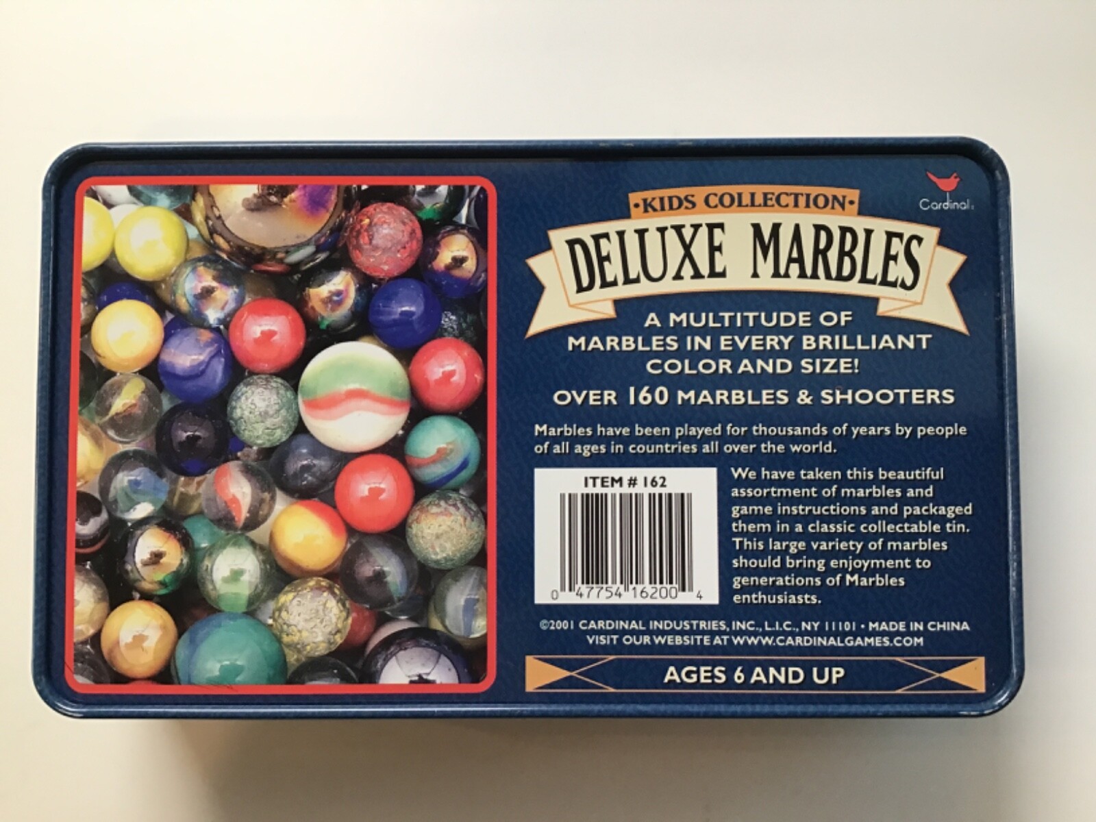 KIDS COLLECTION 2001 DELUXE MARBLES – OVER 160 MARBLES & SHOOTERS