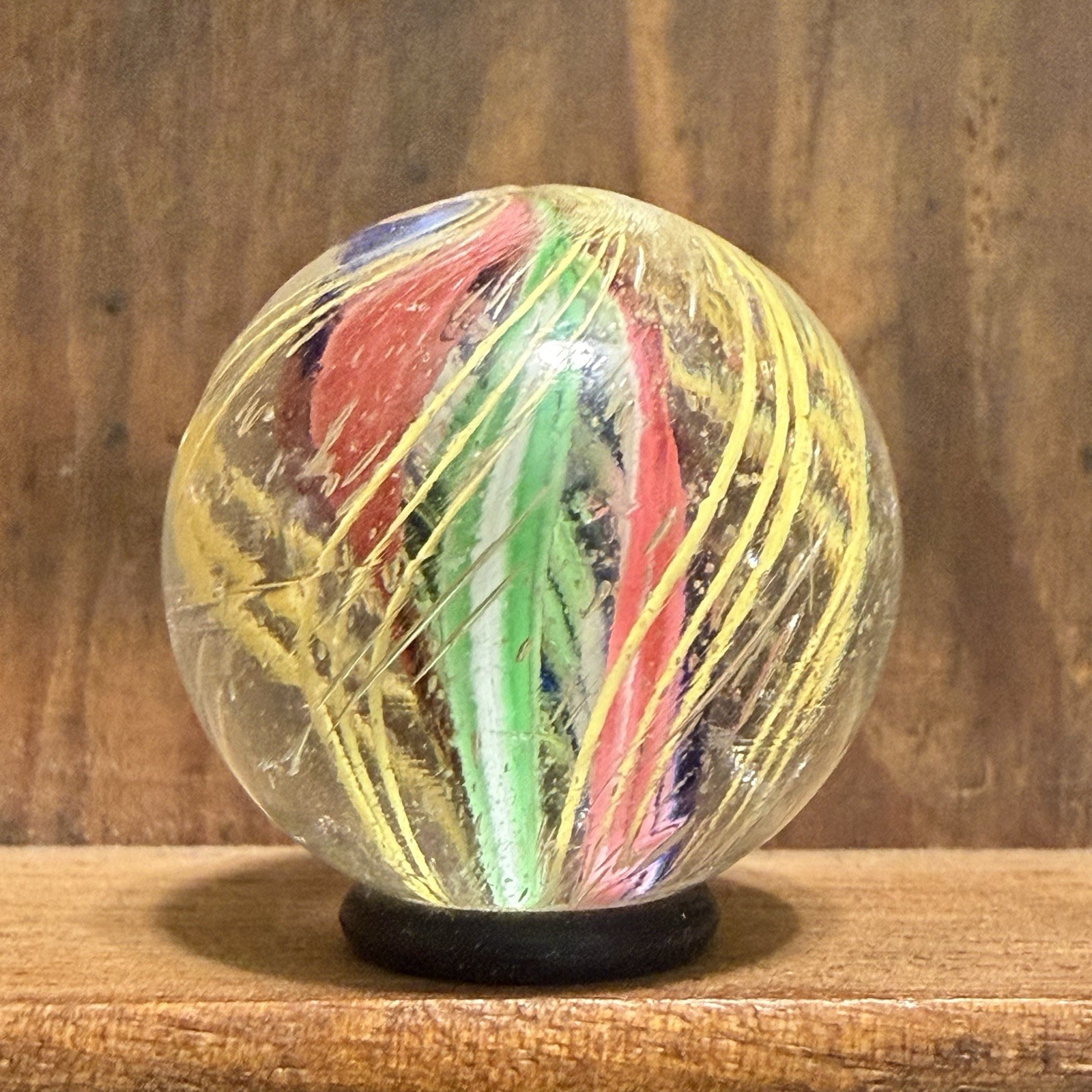 Antique Handmade Divided Core Marble 15/16” Near Mint(+) | 318
