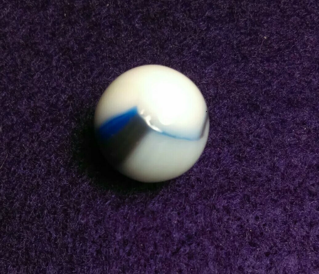 Blue Blood SUNBURST WASP Tri Color Hybrid MK Old Toys Vintage MASTER Marbles