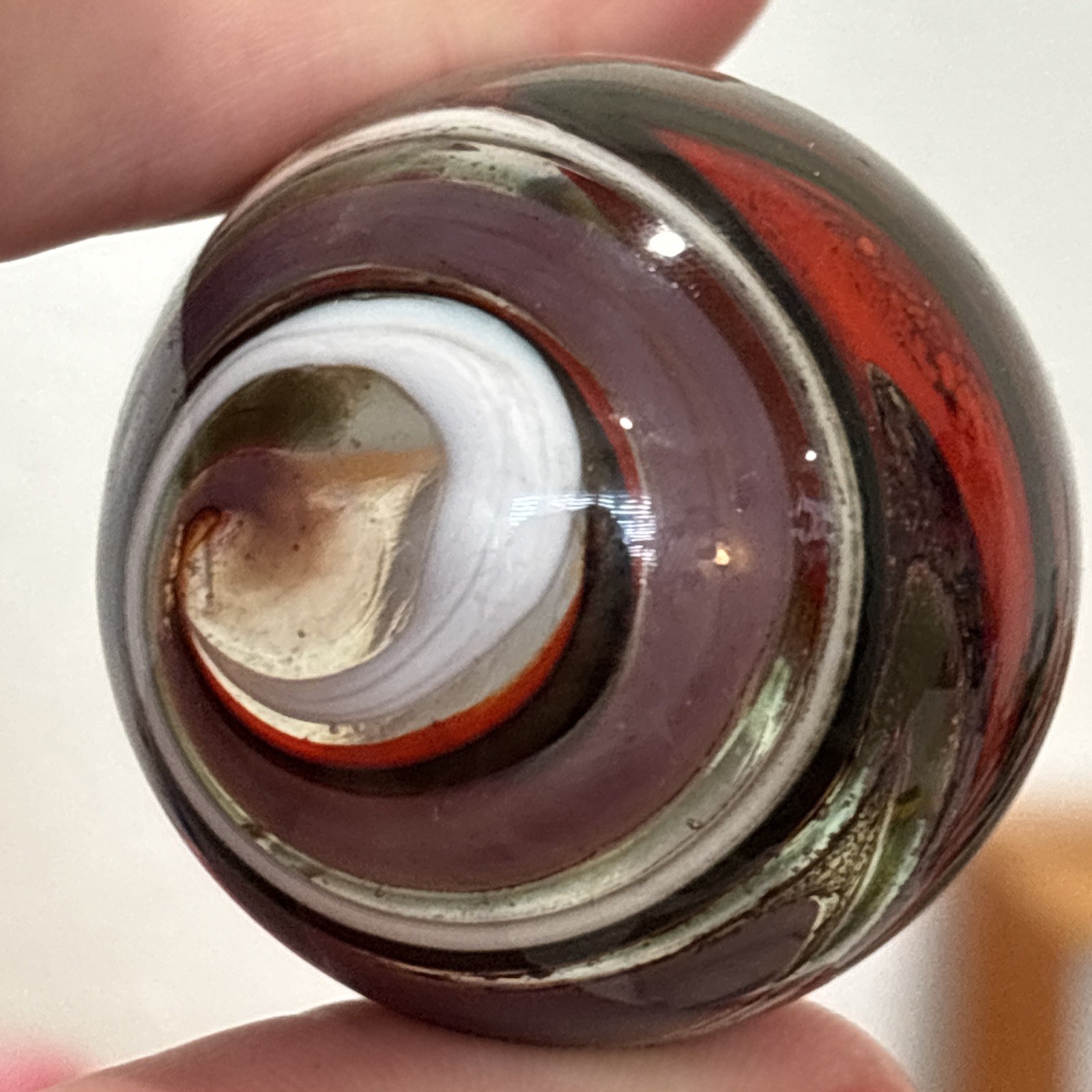 Stunning contemporary swirl marble #317