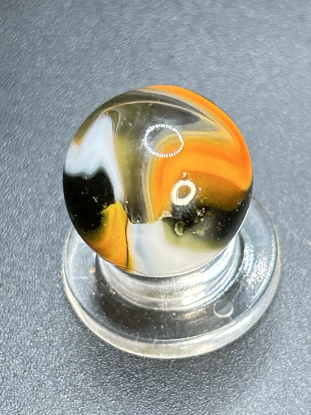 Vintage Peltier Champion Jr. Marble 0.629”