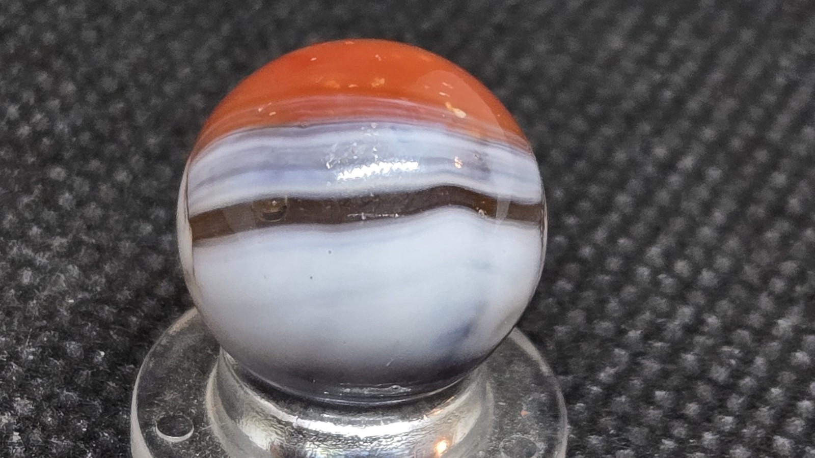 Vintage Vitro Agate Exotic Conqueror Patch Marble 39/64