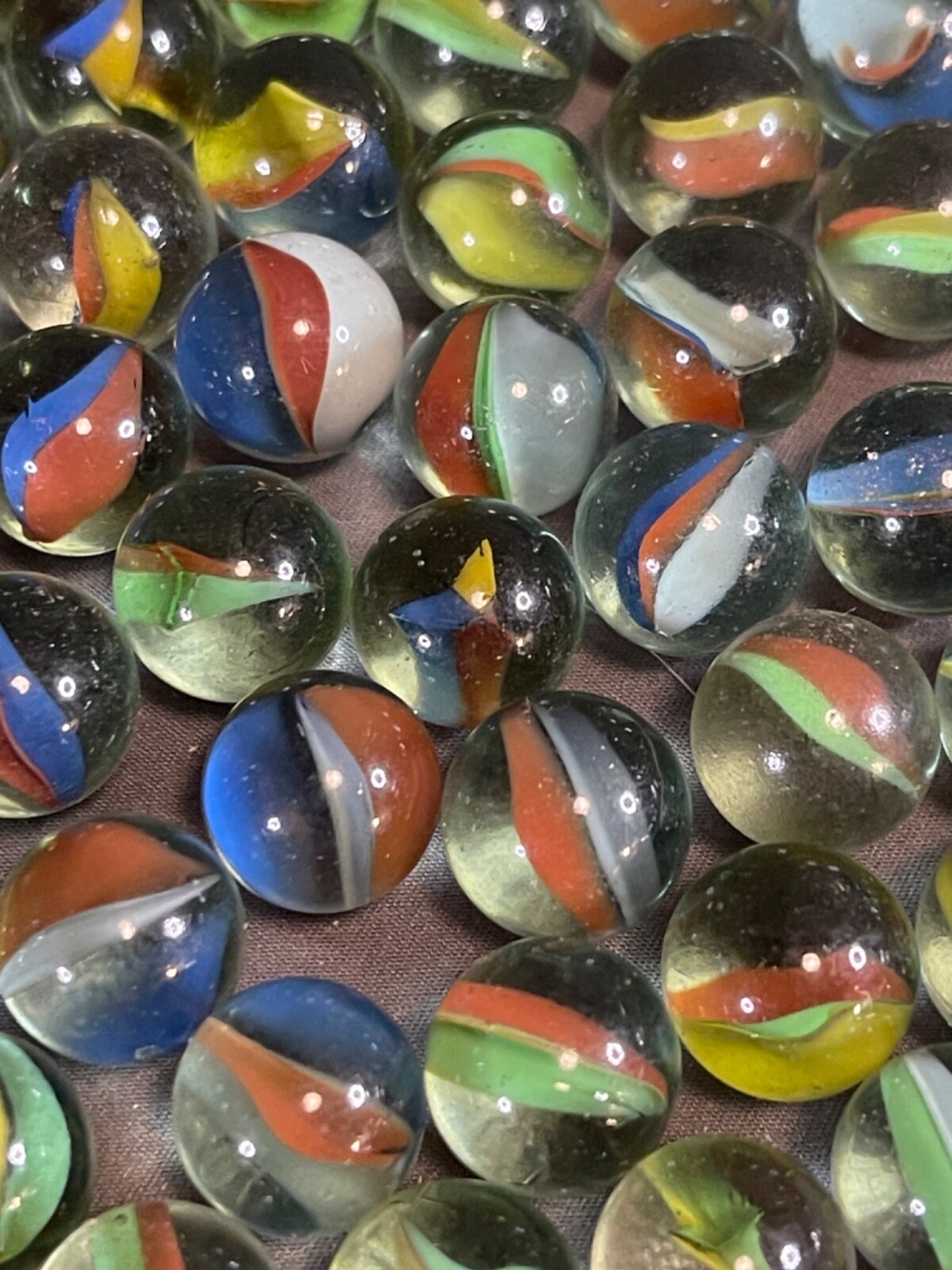 Marbles! Vintage 2 lbs 5 oz BAG Mixed colors See all photos