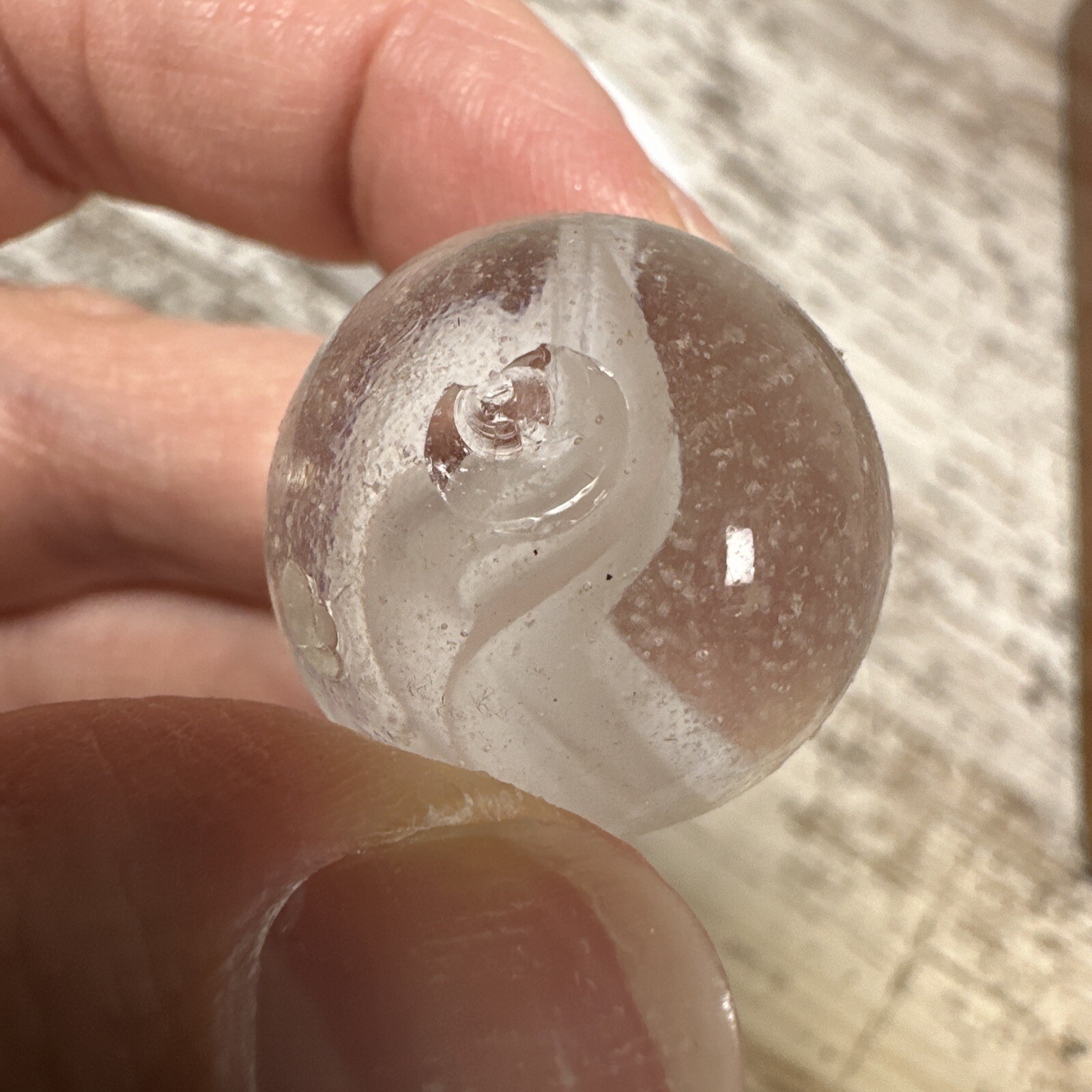 Vintage Marbles Moon Marble Company Bonner Springs KS Hand Blown 30 Total