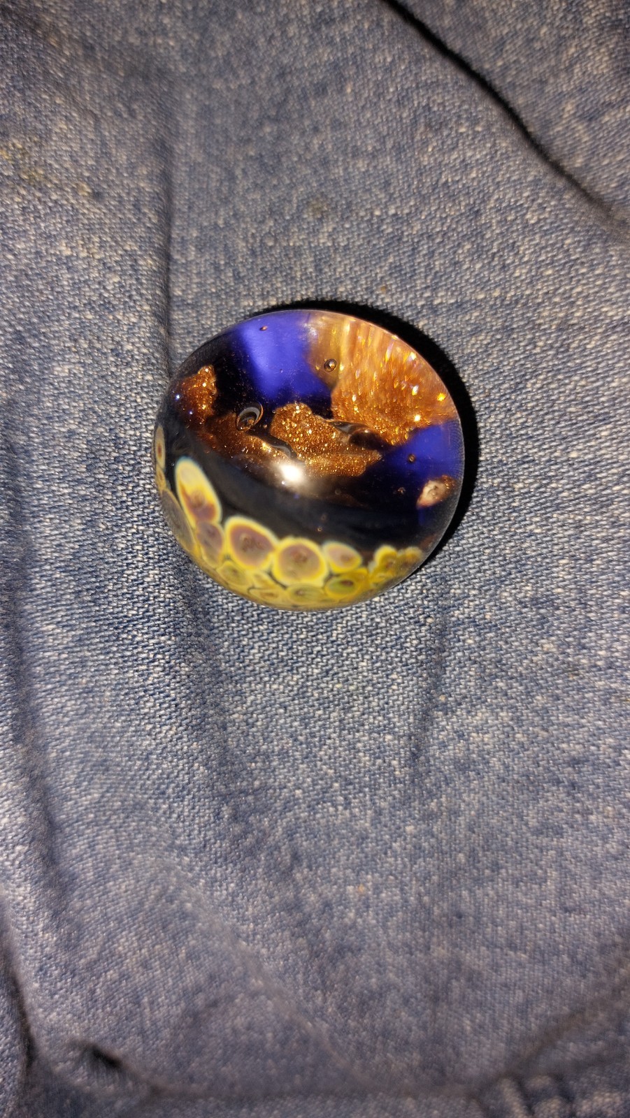 contemporary handmade glass marbles