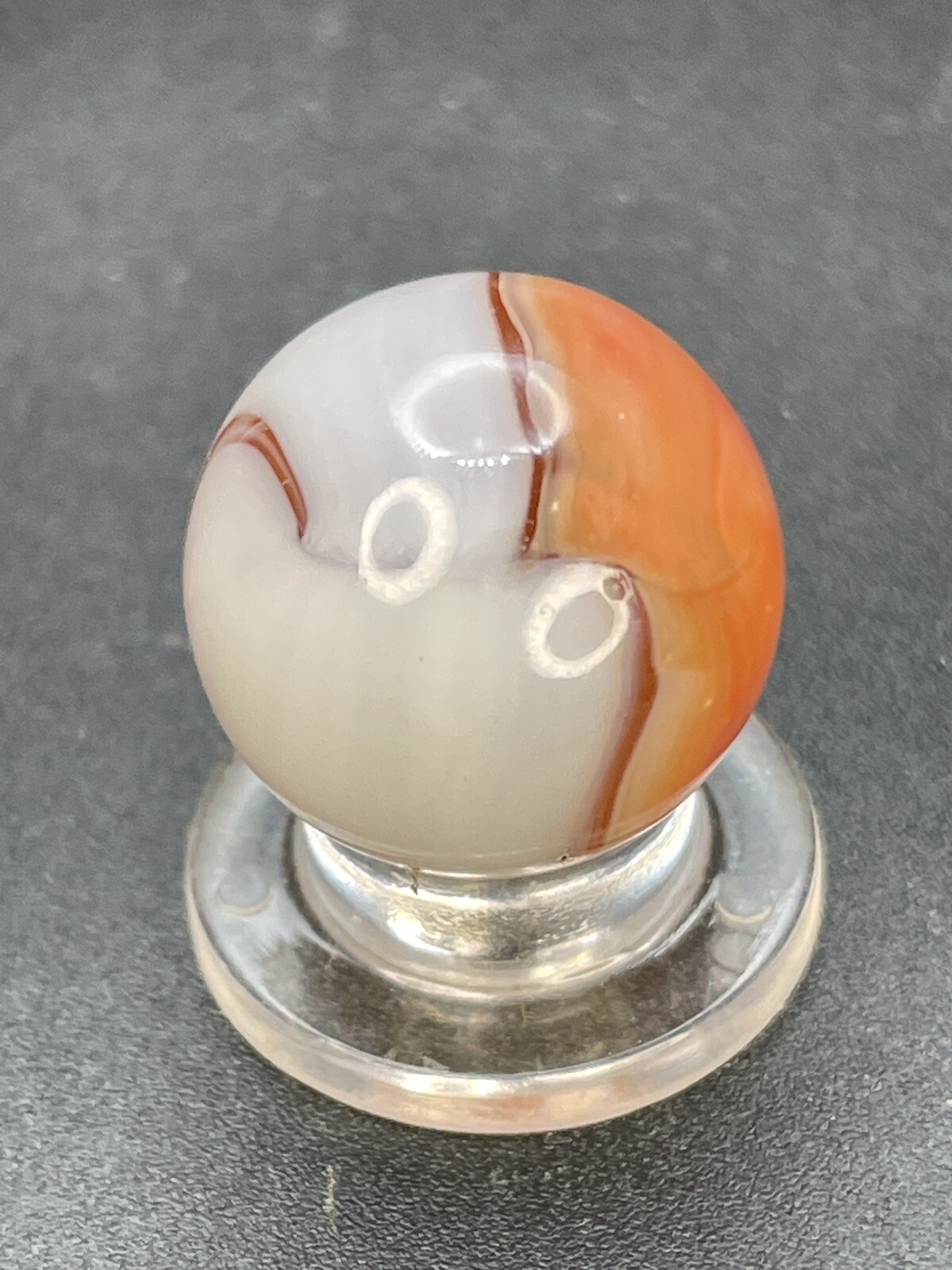 Vitro Conqueror Patch Marble Vintage Marbles 0.669”