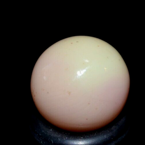 GLASS MARBLE/.594″-CRAZY BRIGHT BLACKLIGHT-PINK,CREAM URANIUM/WORLDWIDE SHIPPING