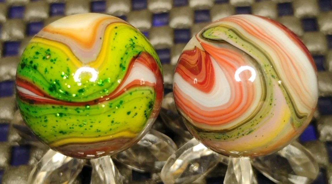 .77″-.74″ D.A.S. MARBLES ALLEY SILVERBACK LOT X2 NM