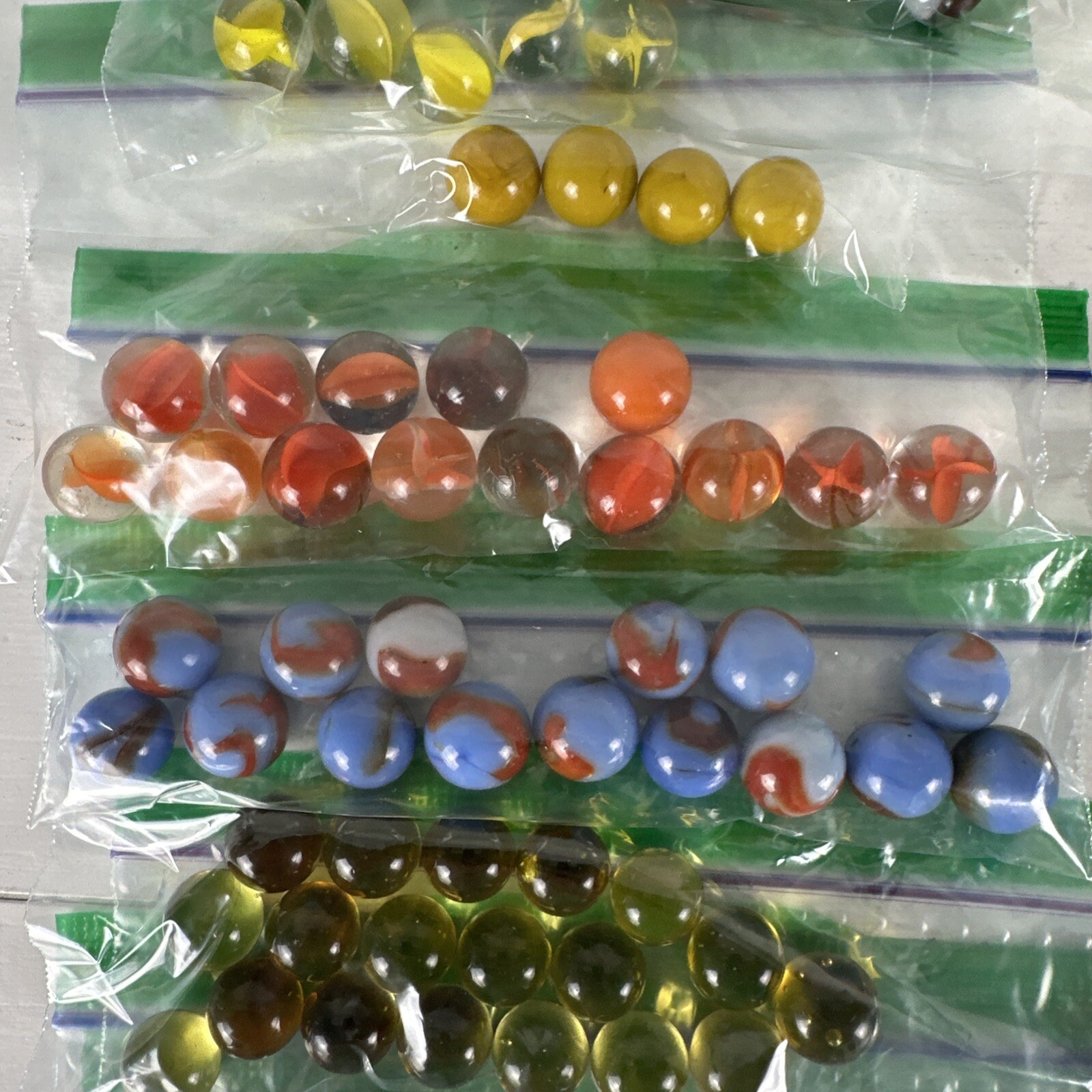 Lot of 360 Vintage and New Marbles, Various Sizes And Colors 4 Pounds