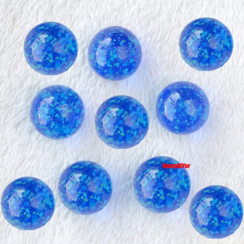 25mm Glow In The Dark Shooter Glass Marbles Ball Craft Fish Tank Vase Decorative
