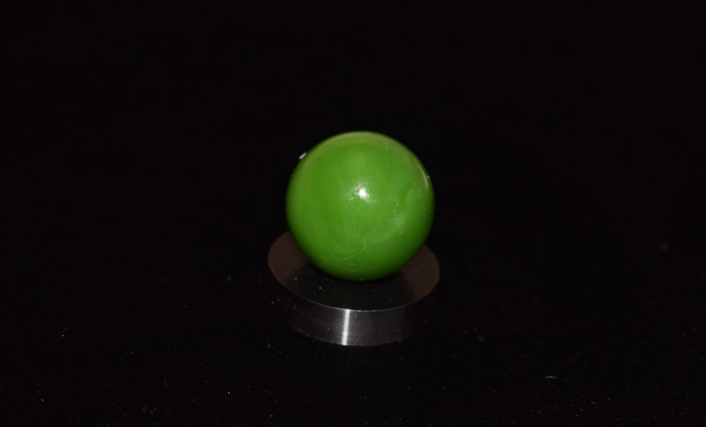 ⭐Vacor Solite👽JADE GREEN👽Opaque Marble LARGE Shooter Size .875″ =7/8″ MINT