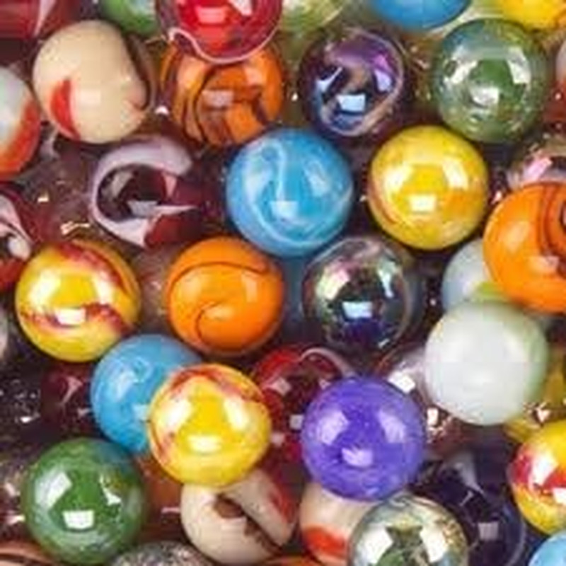 SET of 24 ASSORTED BULK – 1″ SHOOTER MARBLES