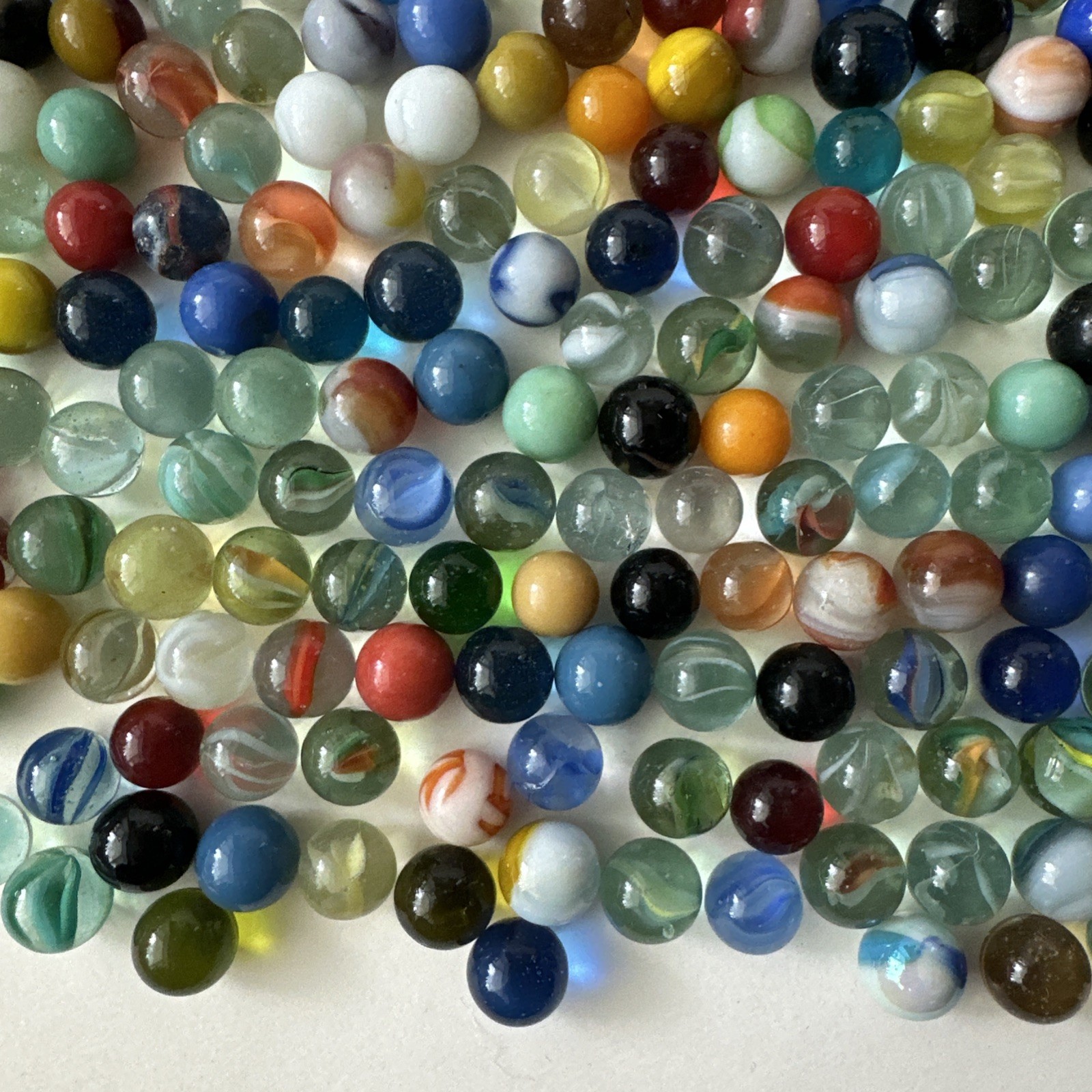 Vintage Marbles Lot Of 350 4lb 5oz