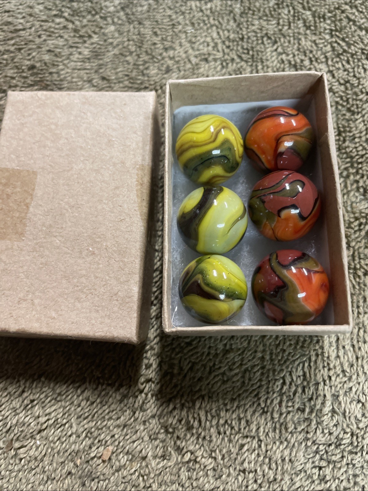 LOT OF 6 JOKER MARBLES SPECIAL RUN NEW