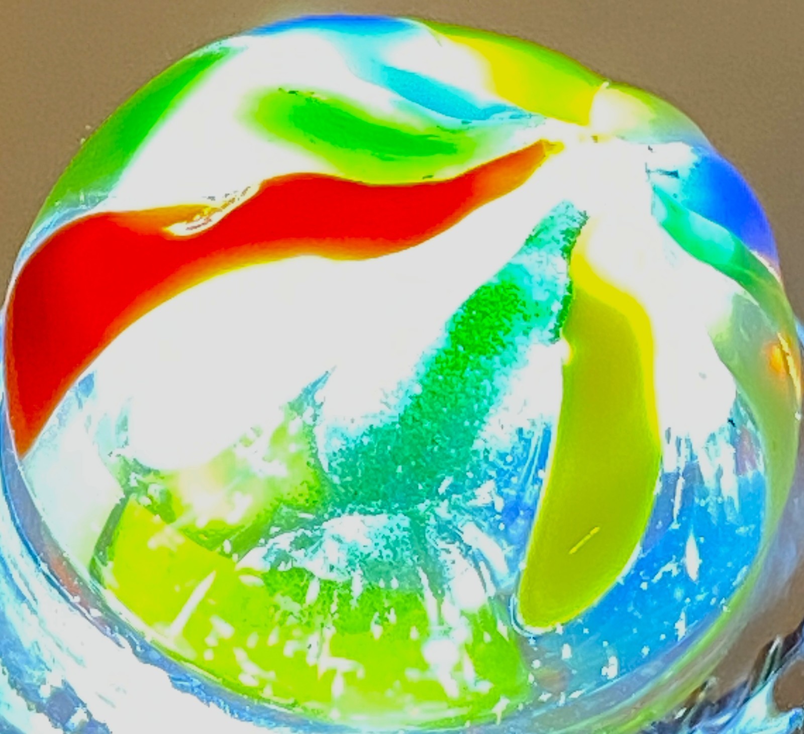 HTF ENDERS/MISTAKES/SECONDS/DROPS AVENTURINE / BEACH BALL .95/65″ BOX03/163