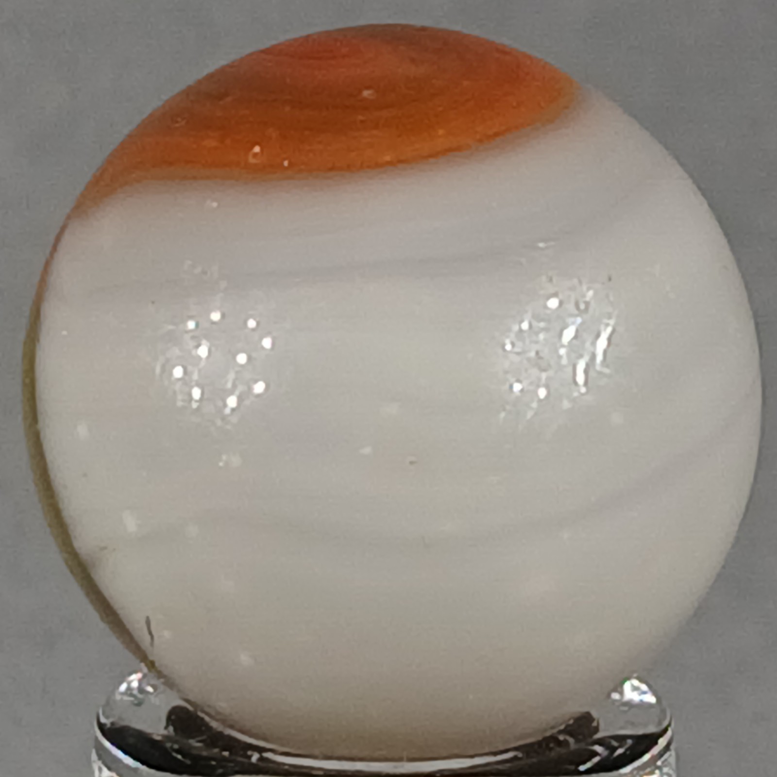 Vintage Vitro Conqueror Marble .61 Inches Near-Mint Condition