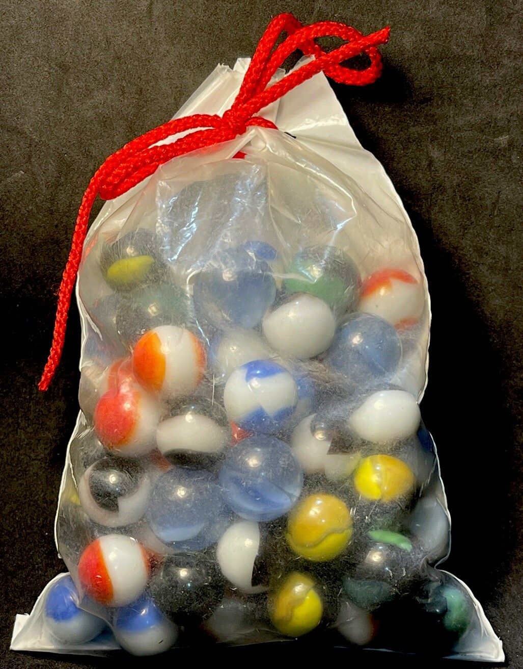 1979 vTg Toy Marbles Marvel Unopened Hulk & Spider-Man Superhero Original String