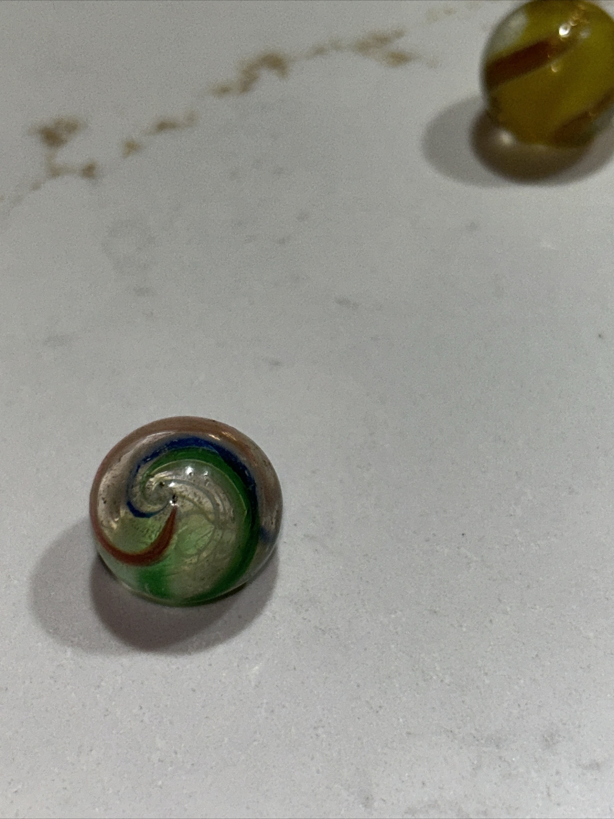 Vintage Marble ~Glass German Swirl Latticino Ribbon~ Price Slashed