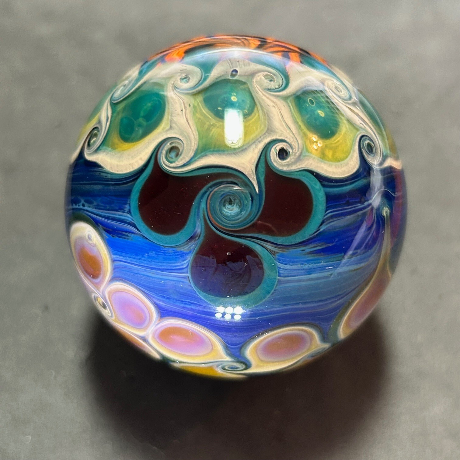 Chris Rice 2.25″ Art Glass Marble