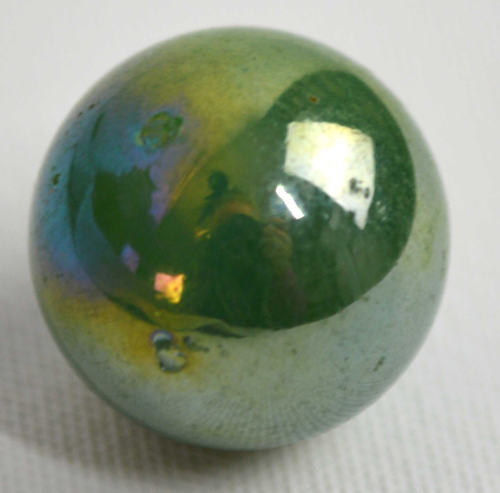 Vintage Marble Lot 130 Mix Variety Metallic Emerald Unique Collection 14mm-16mm