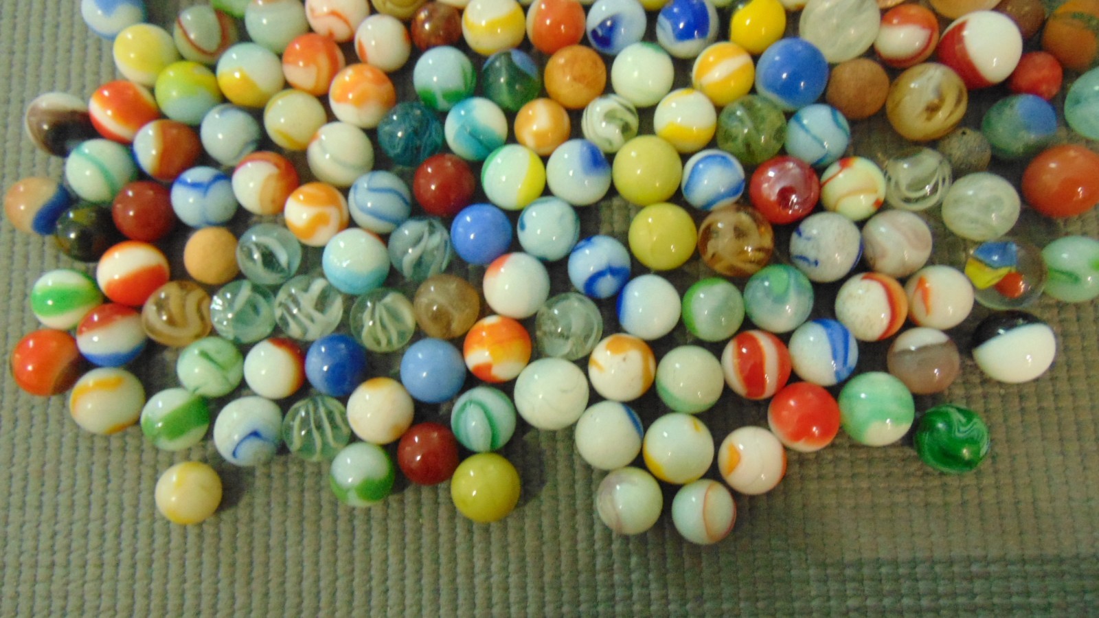 Vintage Group of 190 Marbles