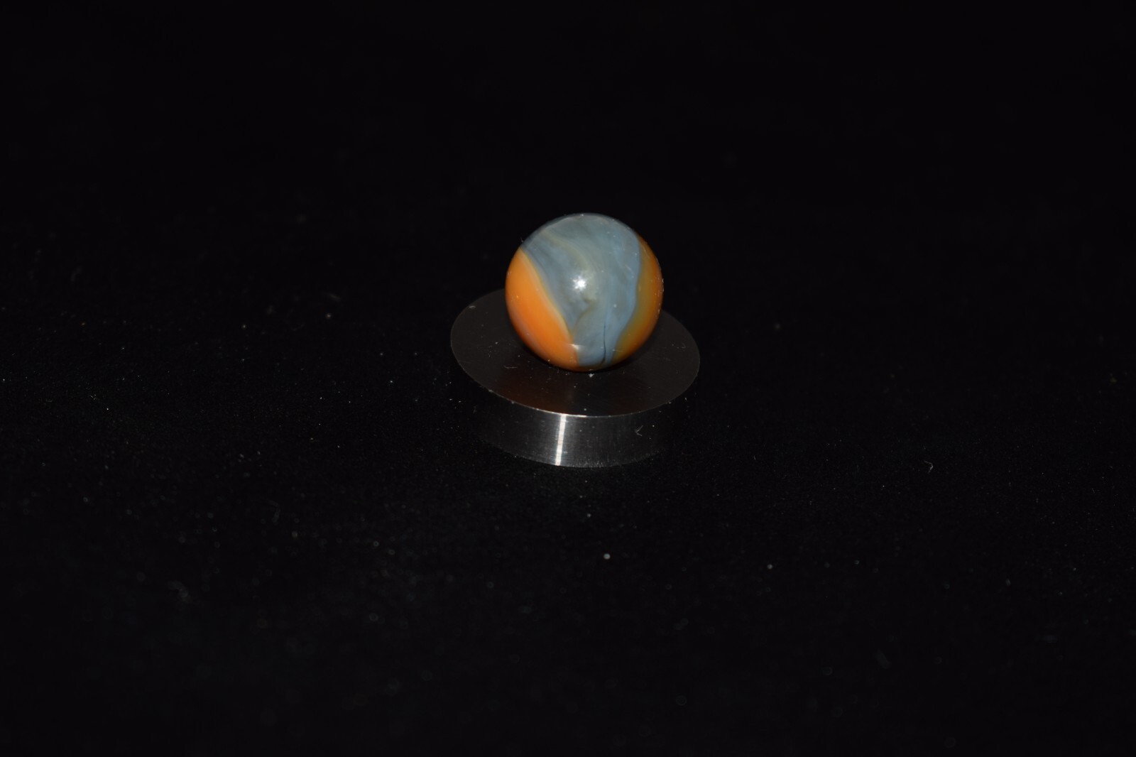 Vintage 🌓Ying Yang Pattern🌗JABO Classic Run Toy Marble Size .625″=5/8″ MINT⭐