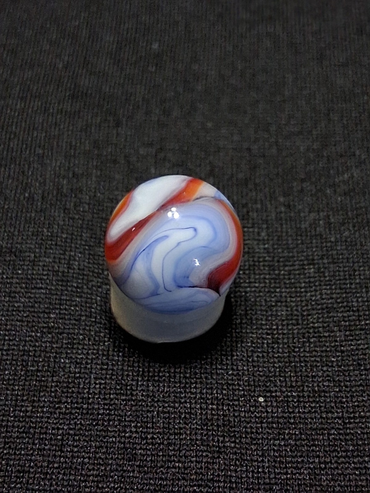 🇺🇸Vintage Champion Agate Liberty Swirl Marble🇺🇸 MINT .56IN