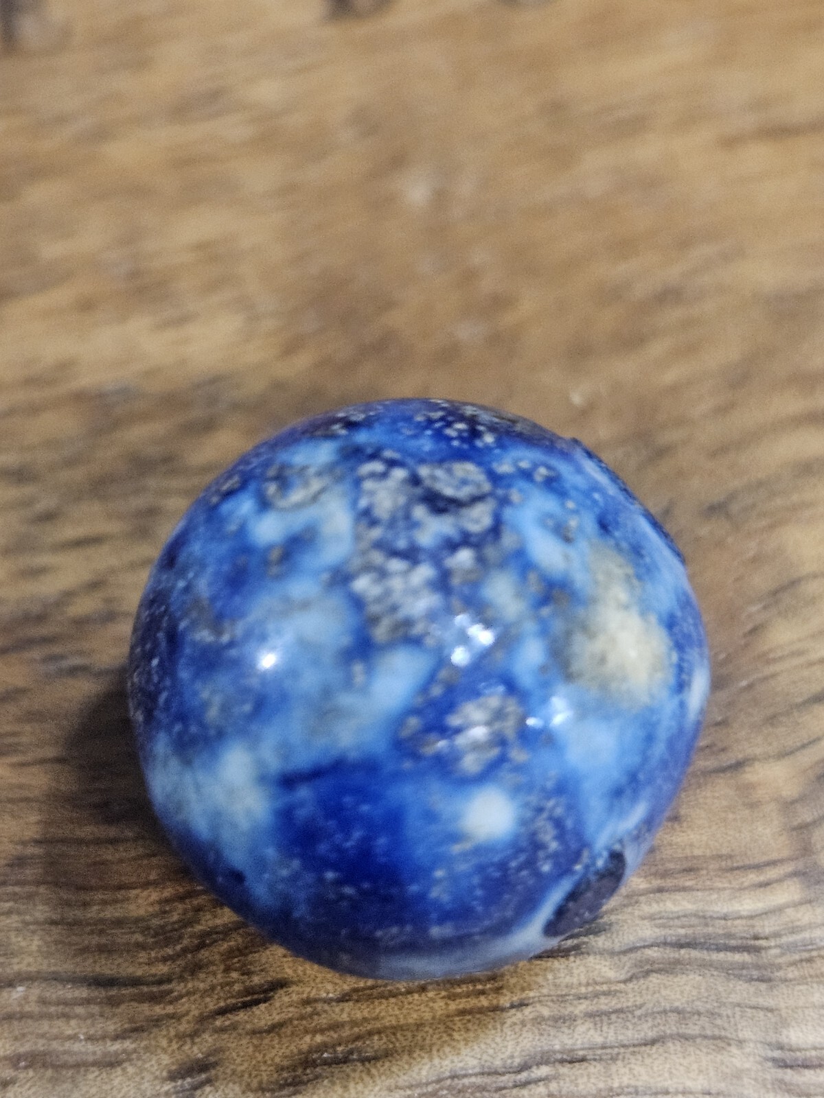 German Bennington Victorina Era, Fired Hard Clay Marble