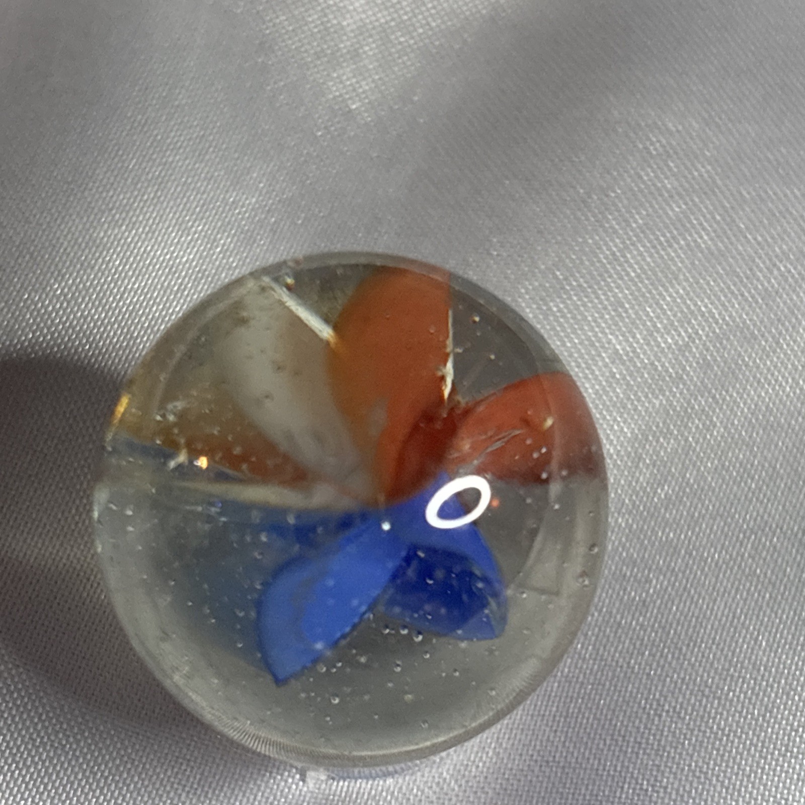 Liberty 🟥⬜🟦Cat’s Eye Large Shooter Size MINT 24.81mm 0.976in(I’m A Newbie)