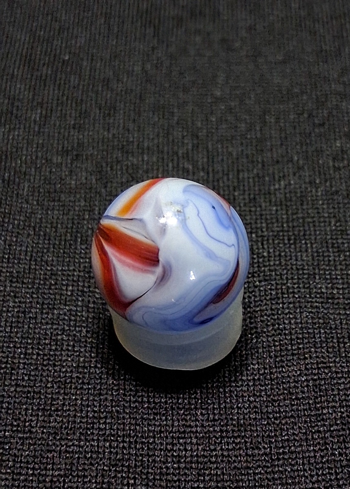 🇺🇸Vintage Champion Agate Liberty Swirl Marble🇺🇸 MINT .56IN