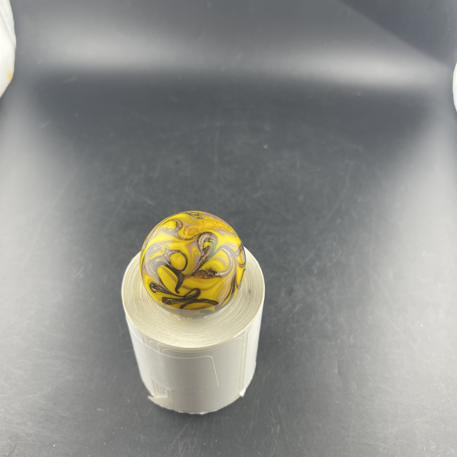 Handmade Art Glass Swirl Marble 40.37mm Large Shooter JABO?
