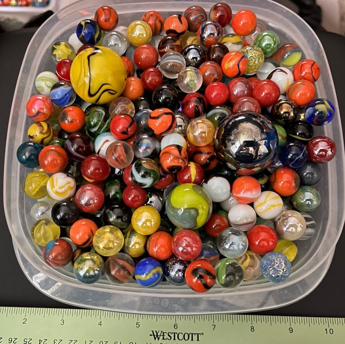 Beautiful Marbles Seven Pounds Nice Colorful Assortment Fast Shipping