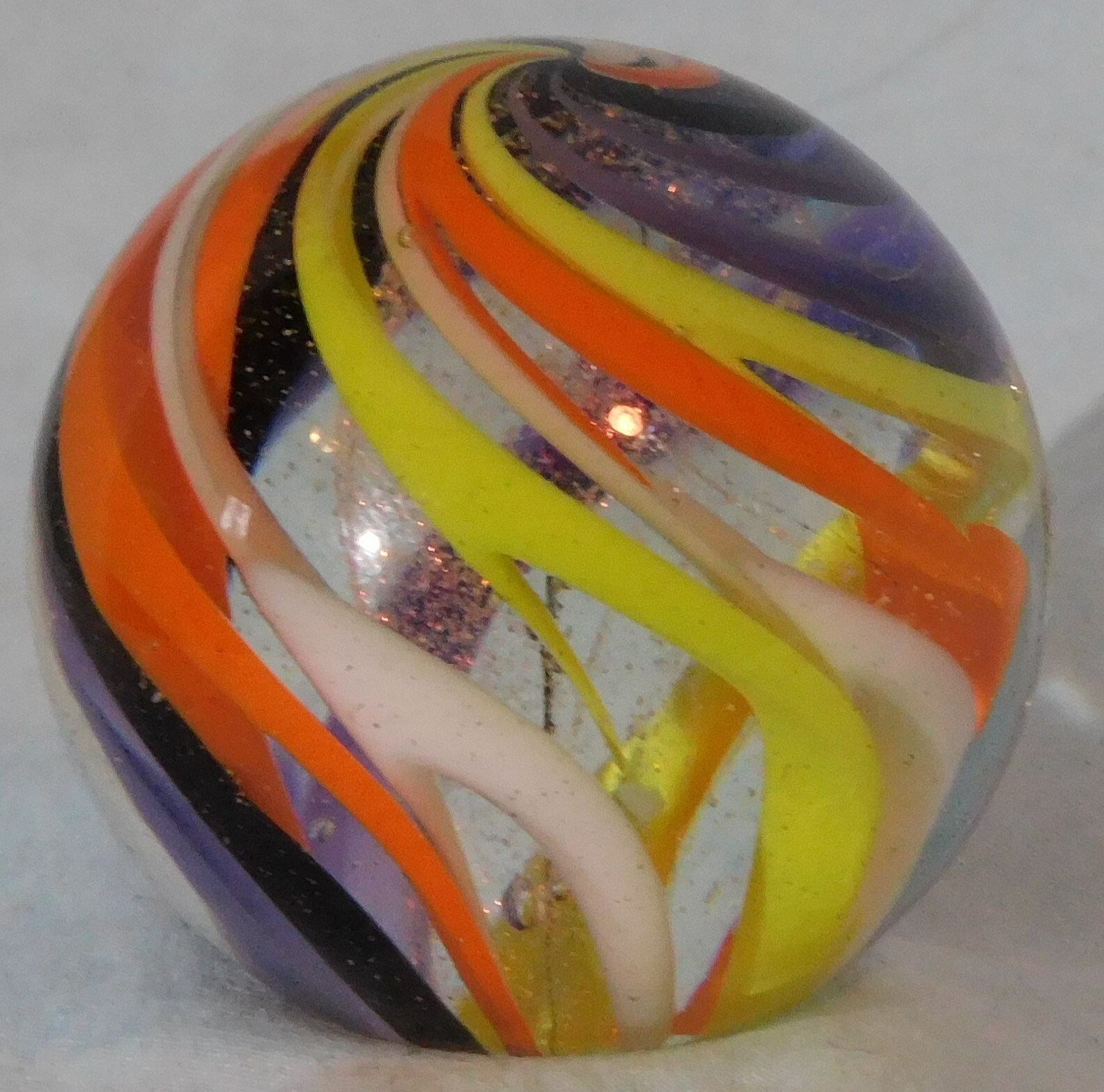 Andy Davis Contemporary Handmade Marble, 1 3/4″ Diameter, #9202S