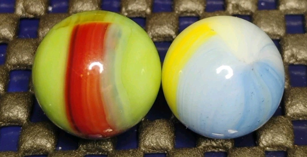 .61″-.59″ VINTAGE MARBLES LOT🔥MINT-