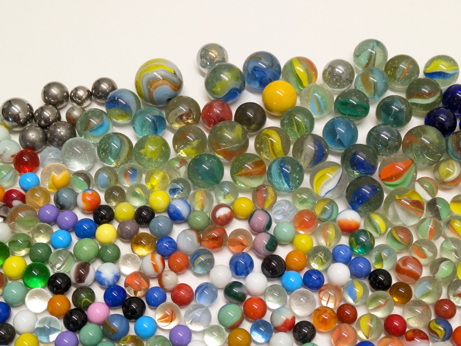 Vintage Huge Lot of 1017 Marble’s! 12.4 Lbs! Mixed Lot!