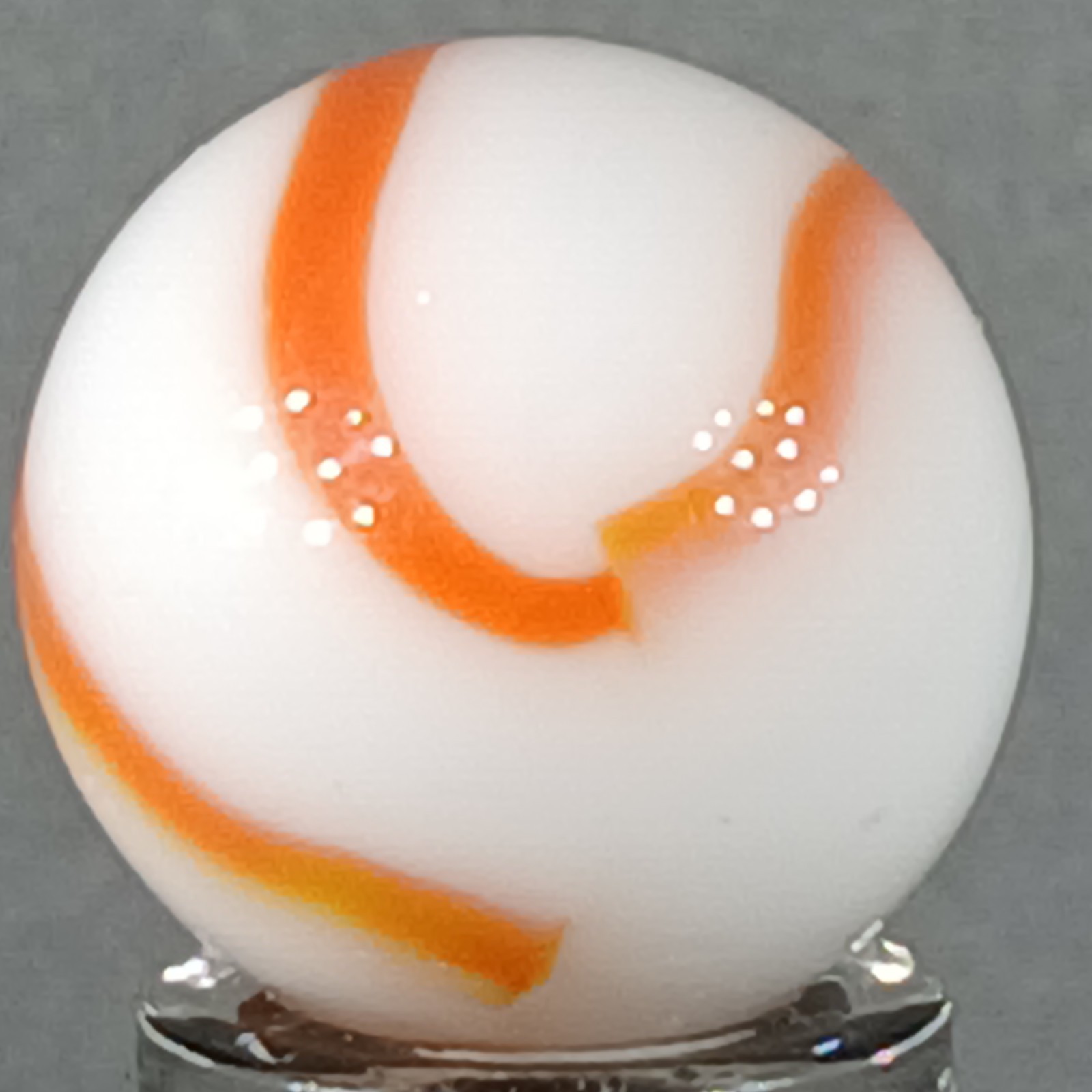 Vintage Marble King Candy Stripe .59 Inches Near-Mint Condition