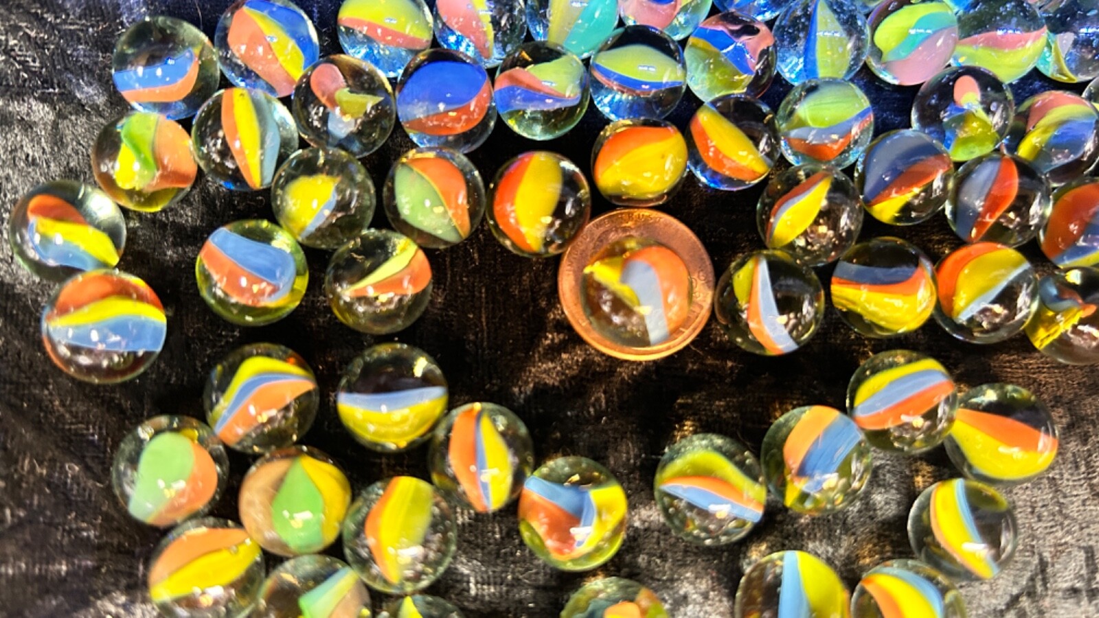 Vintage Glass Marbles Big Lot, Small-Medium You Get All Three Jars